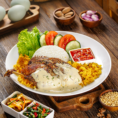 PAKET BEBEK SAUS TELUR ASIN 1