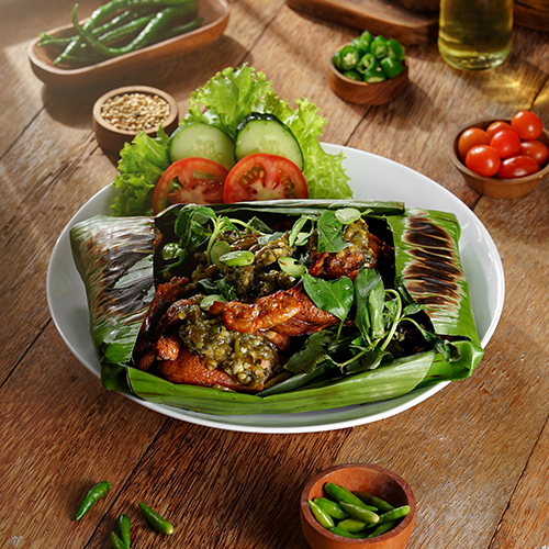 K - Bebek Bakar Sambal Hijau